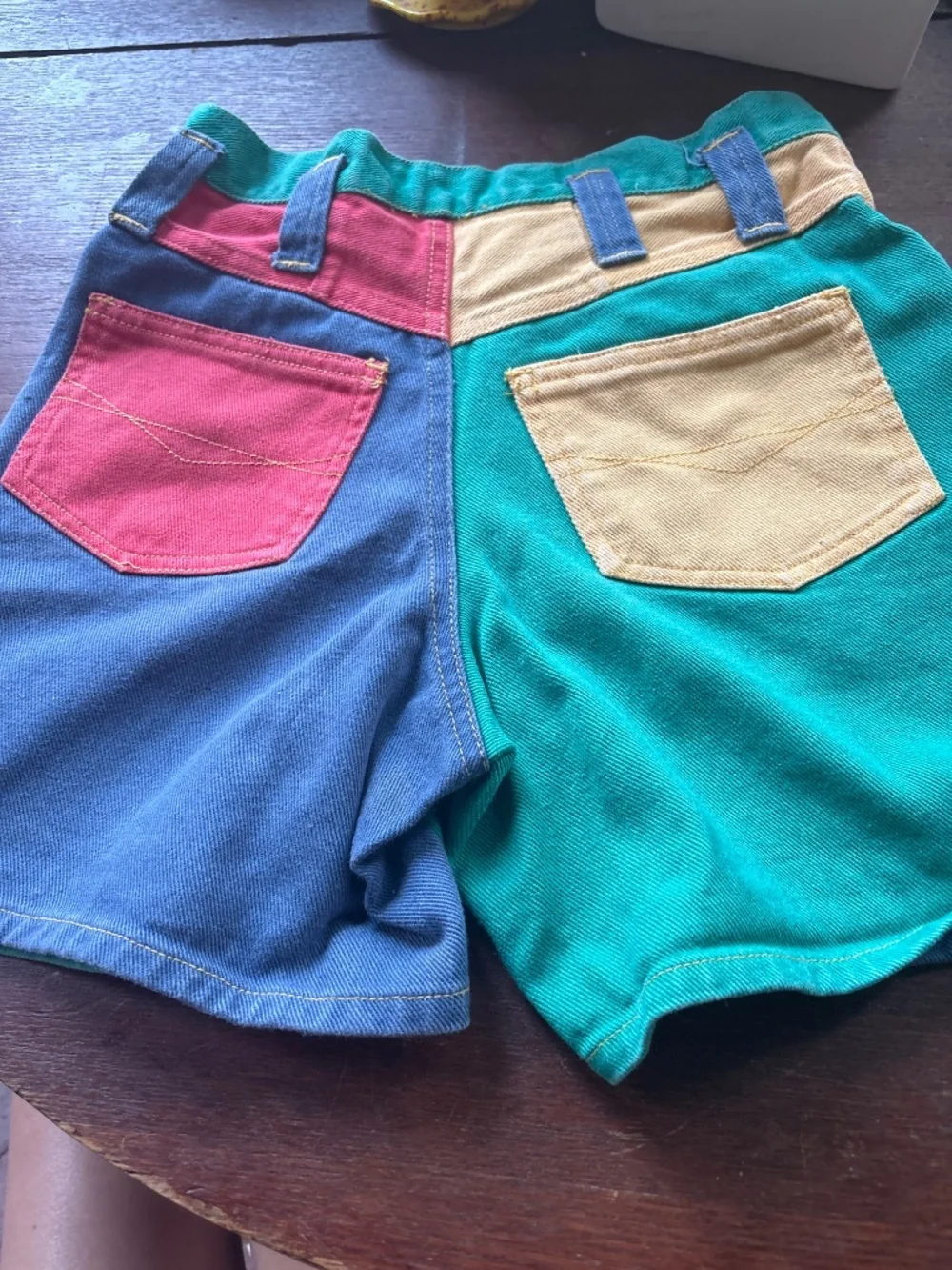 Vintage GoodFellows color block shorts, kids size 10
